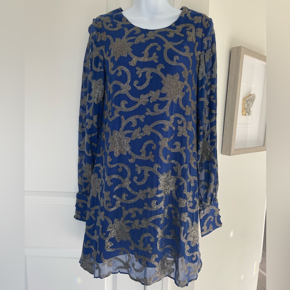 Gorgeous Dallin Chase royal blue dress size XS